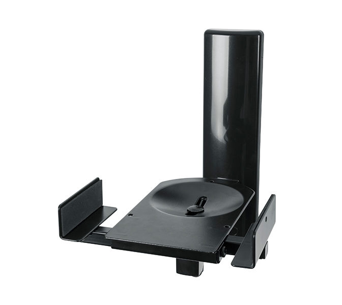 B-Tech BT77/B, Držiak repro na stenu 2 ks, black, nosnosť 25 kg