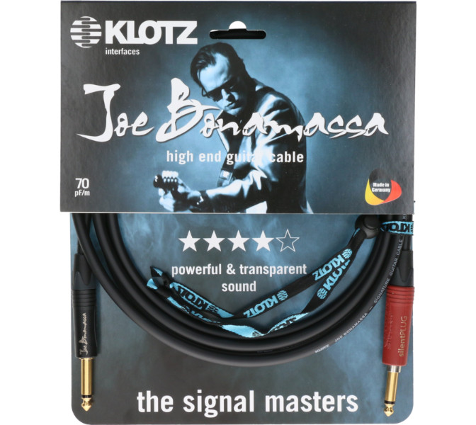Gitarový kábel KLOTZ, 3m, J. Bonamassa, JBNPSP030